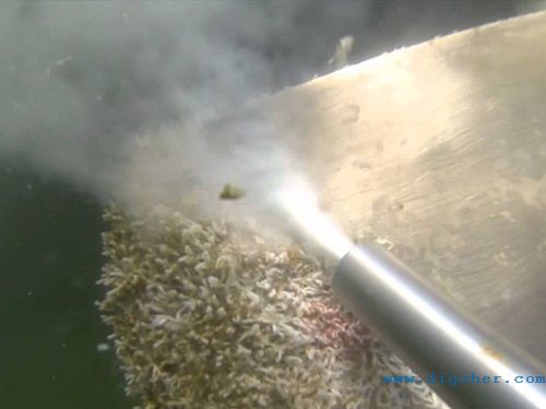 空化射流清洗作業